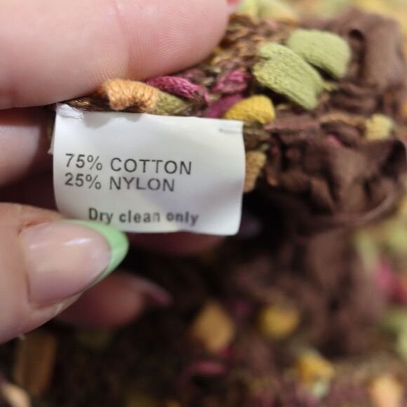 Marilena Chicago Vibrant Crochet Tank Top Medium Y2K Vintage Romania - Picture 12 of 12